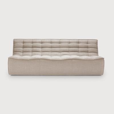 Ethnicraft Modulaire Bank 'N701' 3-zits, kleur Beige
