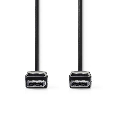 Nedis ccgb37010bk20 displayport 1.2-kabel displayport male - displayport male 2,0 m zwart
