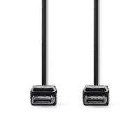Nedis ccgb37010bk20 displayport 1.2-kabel displayport male - displayport male 2,0 m zwart