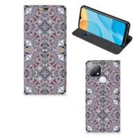OPPO A15 | Standcase | Flower Tiles