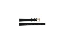 Horlogeband Fossil ES4700 Leder Zwart 22mm