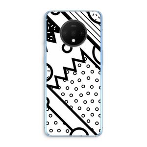 Pop Art #4: OnePlus 7T Transparant Hoesje