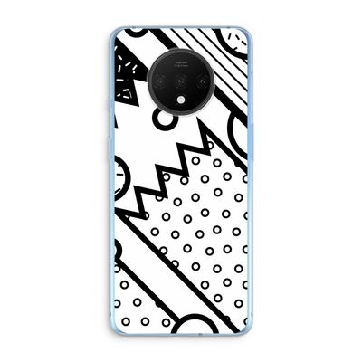 Pop Art #4: OnePlus 7T Transparant Hoesje
