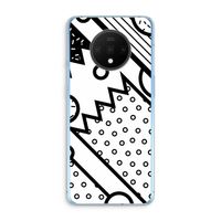 Pop Art #4: OnePlus 7T Transparant Hoesje