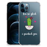 iPhone 12 | 12 Pro Stevig | Bumper Hoesje | Cactus Glad