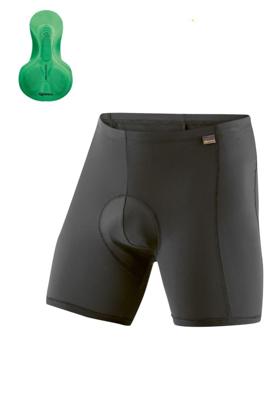 Gonso Sitivo U Fietsbroek Heren black/bright-green S