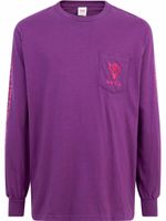 Supreme t-shirt South2 West8 à manches longues - Violet - thumbnail