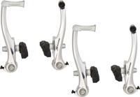 Saccon V-brake set voor en achter aluminium - zilver