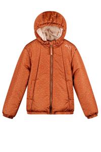 Moodstreet Meisjes winterjas - Jet - Rust