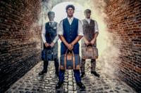 John - Tweed Laptoptas Grijs/Bruin | Peaky Blinders