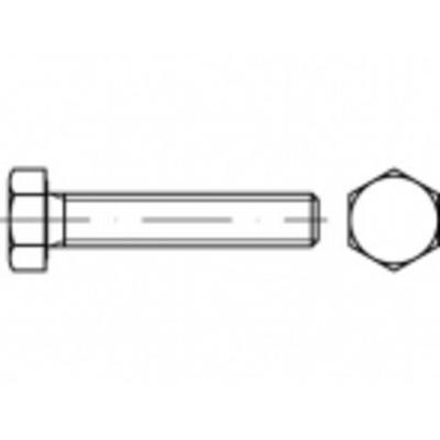 TOOLCRAFT TO-9983256 Zeskantbout M30 80 mm Buitenzeskant Staal Galvanisch verzinkt 10 stuk(s)