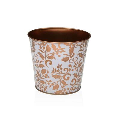 Bloempot Versa Aurea Metaal Minimalist 13,3 X 11,3 X 13,3 CM