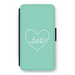 Best heart pastel: iPhone 12 mini Flip Hoesje