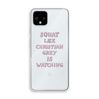 Christian Grey: Pixel 4 Transparant Hoesje