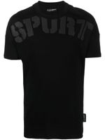 Plein Sport t-shirt à logo imprimé - Noir
