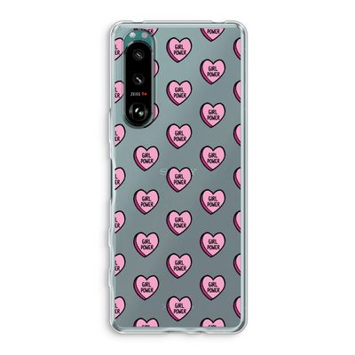 GIRL POWER: Sony Xperia 5 III Transparant Hoesje