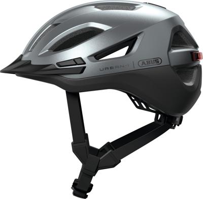 Abus helm urban-i 4.0 ace graphite silver m 54-58cm Abus helm urban-i 4.0 ace graphite silver m 54-58cm