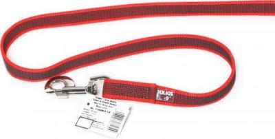 Antislip Hondenriem - 20mm x 1,8m - Met handvat & O-ring - Rood