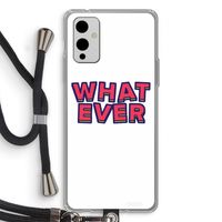 Whatever: OnePlus 9 Transparant Hoesje met koord