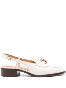 Tod's mocassins en cuir 30 mm - Blanc