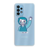 Zwaai: Samsung Galaxy A52 Transparant Hoesje
