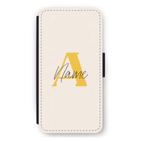 Amber Script: iPhone 11 Flip Hoesje