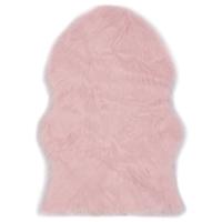 VidaXL Vloerkleed 60x90 cm kunstschapenvacht roze