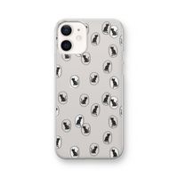 Miauw: iPhone 12 Transparant Hoesje