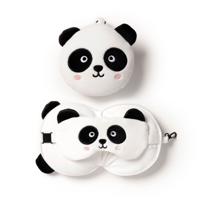 Ty Relaxeazzz panda rond reiskussen & slaapmasker