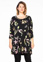Yoek Tuniek wide bot TULIP | Zwart | Maat M