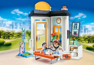 PLAYMOBIL City Life - Starterpack Kinderarts constructiespeelgoed 70818