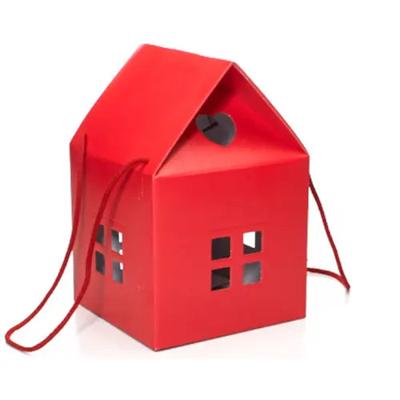 'Kraft huisje rood 12x12x18' kopen? | FOR YOU GIFTS