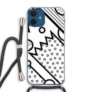Pop Art #4: iPhone 12 Transparant Hoesje met koord