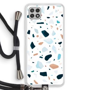 Terrazzo N°13: Samsung Galaxy A22 4G Transparant Hoesje met koord