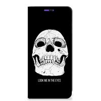 Mobiel BookCase Samsung Galaxy A22 4G | M22 Skull Eyes - thumbnail