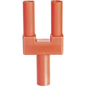 Schnepp SI-FK 19/4 mB rt Veiligheids-kortsluitingstekker Rood Stift-Ø: 4 mm Penafstand: 19 mm 1 stuk(s)