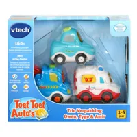Vtech toet toet auto&apos;s owen tygo en amir 3 in 1 set