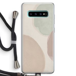 Geo #8: Samsung Galaxy S10 Plus Transparant Hoesje met koord