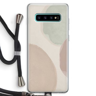 Geo #8: Samsung Galaxy S10 Plus Transparant Hoesje met koord