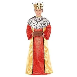 Koning Melchior kerst kostuum voor jongens 120-130 (7-9 jaar)  -