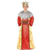 Koning Melchior kerst kostuum voor jongens 120-130 (7-9 jaar)  - - thumbnail