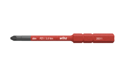 Wiha Omkeerkling | PZD 1 x 75 mm | VDE geïsoleerd | 1 stuk - 34585 34585