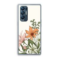 Floral bouquet: Oppo Find X3 Neo Transparant Hoesje