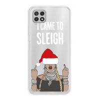 Came To Sleigh: Samsung Galaxy A22 4G Transparant Hoesje