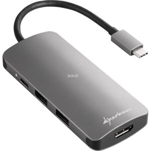 Sharkoon Sharkoon USB 3.0 Type C Multiport Adapter