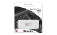 Kingston Technology DataTraveler 64GB Micro 200MB/s Metal USB 3.2 Gen 1 - thumbnail