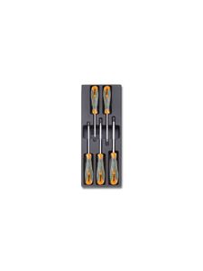 Beta Harde voorgevormde inzetbakken met assortiment gereedschap T176 - 024240176