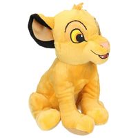 Pluche Disney Simba leeuw knuffel 25 cm speelgoed - thumbnail