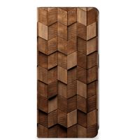 Book Wallet Case voor OnePlus Nord CE 3 Lite Wooden Cubes