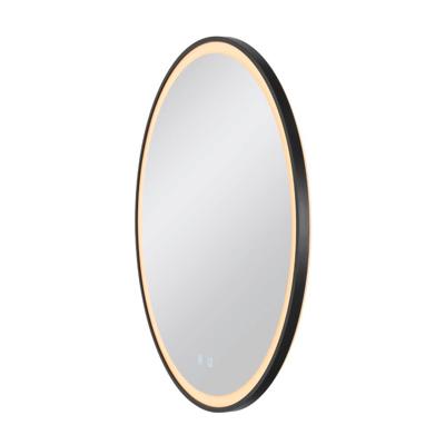 SLV Spiegel wandlampTrukko Zwart - Ø 80cm - 1007202